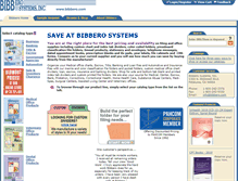 Tablet Screenshot of bibbero.com